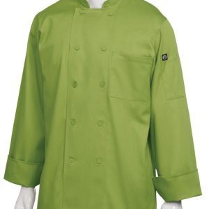 Paragourmet -  Chef Works 2833 Basic Chef Coat Genova Lime 168711 Xlarge[1]