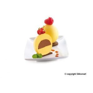 Paragourmet -  Silikomart 25303990065 Silikomart Professional Mul3d Sphere Silicone Mold 48 Mm 5 Cavity 58ml Sphere Silicone Molds[1]