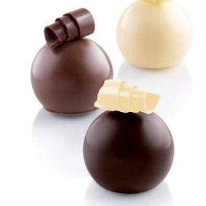 Paragourmet -  Silikomart 36172870065 Silikomart Mini Truffles 20 Silicone 3d Mold 32 Mm H 28 Mm 15 Cavity Silikomart Silicone Molds