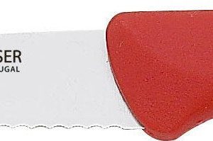 Paragourmet - Messermeister Red Petite Messer 4 5 Serrated Tomato Knife With Matching Sheath 106R