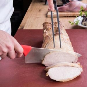 Paragourmet -  Cuchillo Cocinero Proflex Rojo[1]