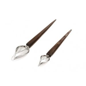 Paragourmet –  Silikomart 70131990067 Silikomart Decospoon Decorating Spoon Set Of 2 Decorating Tools[1]