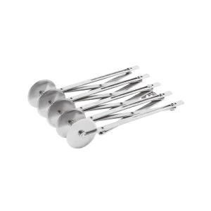 Paragourmet -  43.451.99.0001 TAGLIAPASTA ESTENSIBILE 5 ROTELLE IN ACCIAIO INOX REGULA FINITO 1
