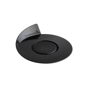 Paragourmet -  52.010.20.0065 SET 100 COMPOSTABLE BLACK TRAYS NUDO 1 1